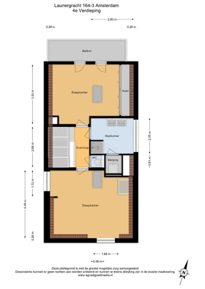 Lauriergracht 1643, Amsterdam Lengers Housing